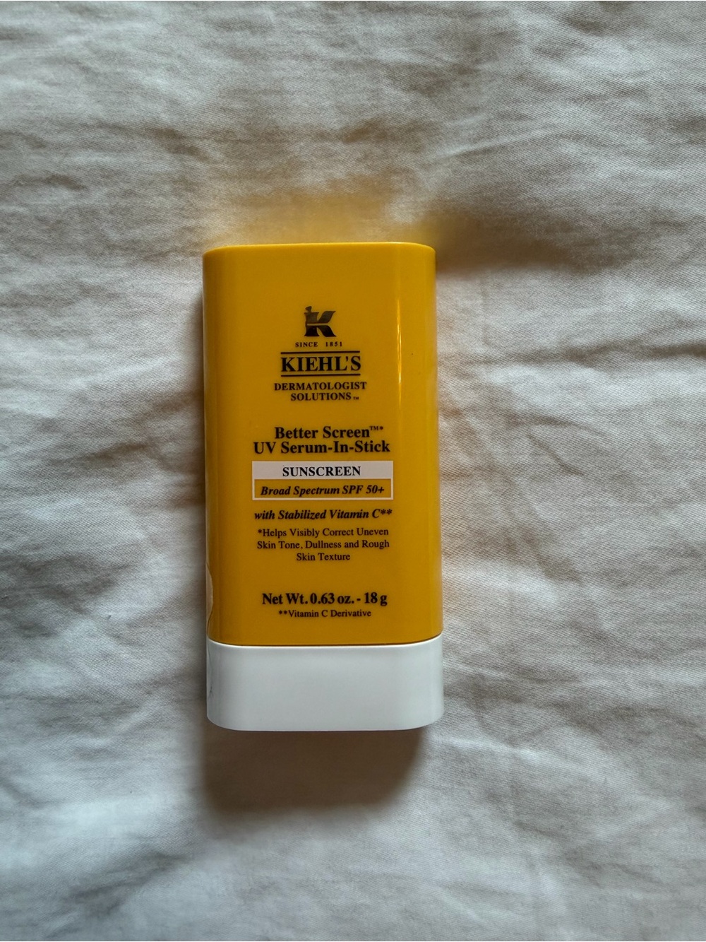Kiehl's Yellow and White Better Screen UV Serum-In-Stick SPF 50+
